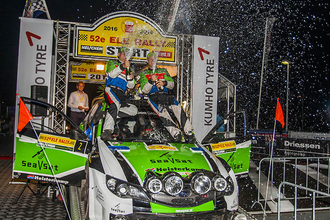 Erik van Loon wint ELE Rally